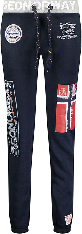 Spodnie sportowe Geographical Norway w sportowym stylu z dresówki