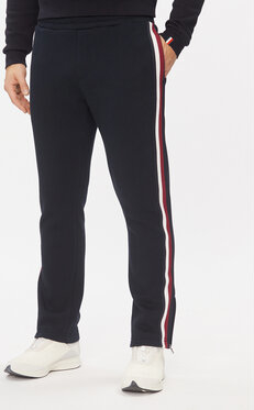 Spodnie Tommy Hilfiger w sportowym stylu z dresówki