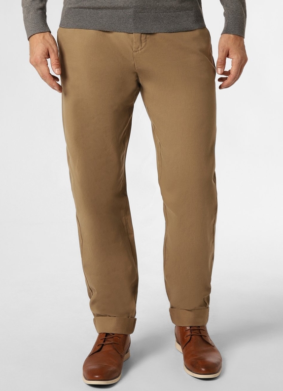 Spodnie Van Graaf z bawełny w stylu casual