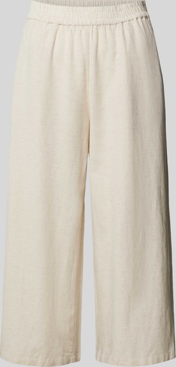 Spodnie Vila w stylu retro z bawełny