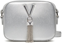 Srebrna torebka Valentino w młodzieżowym stylu średnia