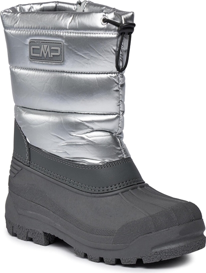 Srebrne buty dziecięce zimowe CMP