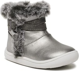 Srebrne buty dziecięce zimowe Mayoral