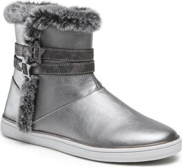Srebrne buty dziecięce zimowe Mayoral
