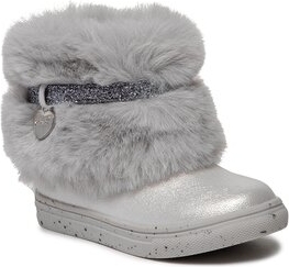 Srebrne buty dziecięce zimowe Primigi