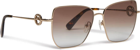 Srebrne okulary damskie Longchamp