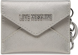 Srebrny portfel Love Moschino