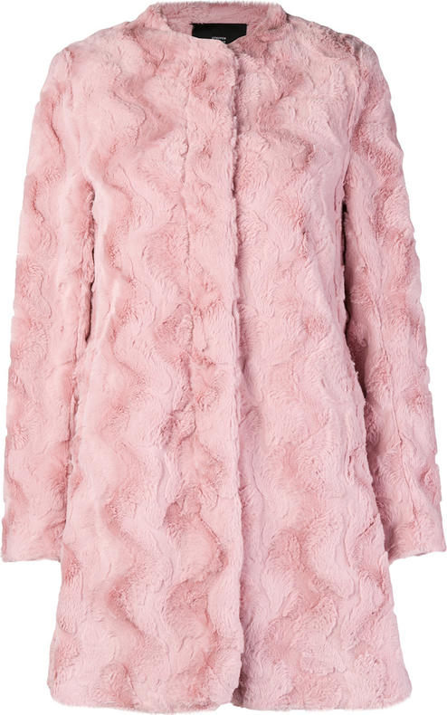 Steffen Schraut faux fur coat - Pink &amp; Purple