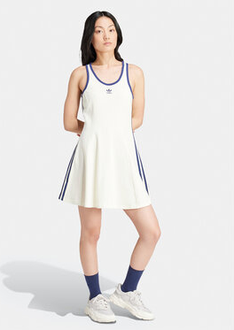 Sukienka Adidas w sportowym stylu na ramiączkach prosta