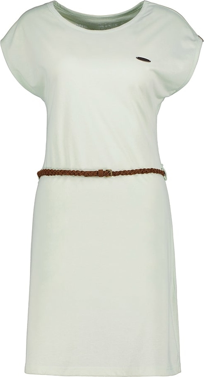 Sukienka Alife And Kickin mini z okrągłym dekoltem z krótkim rękawem