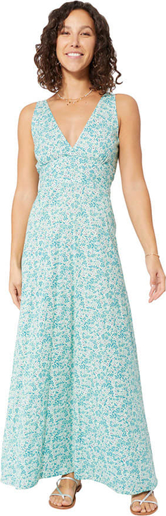 Sukienka Aller Simplement maxi na ramiączkach z dekoltem w kształcie litery v