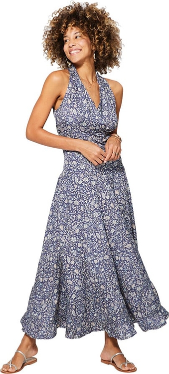 Sukienka Aller Simplement w stylu casual z dekoltem w kształcie litery v na ramiączkach