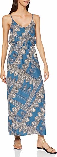 Sukienka amazon.de z dekoltem w kształcie litery v maxi