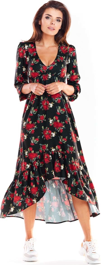 Sukienka Awama z dekoltem w kształcie litery v