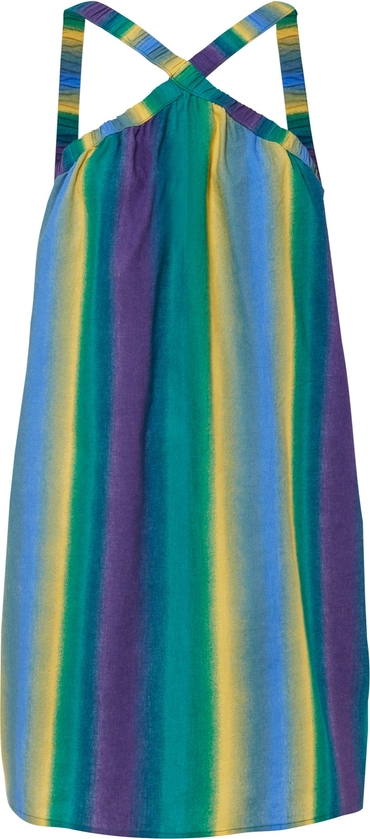 Sukienka bonprix mini z dekoltem w kształcie litery v na ramiączkach