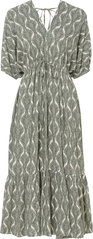Sukienka bonprix z dekoltem w kształcie litery v