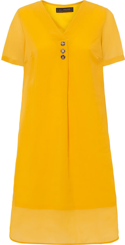 Sukienka bonprix z dekoltem w kształcie litery v mini