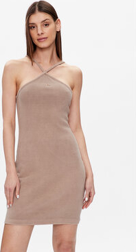 Sukienka Calvin Klein bez rękawów mini