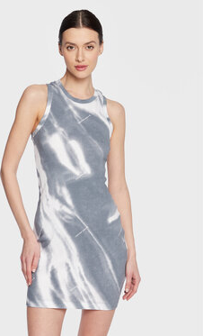 Sukienka Calvin Klein z okrągłym dekoltem