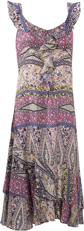 Sukienka Coline z dekoltem w kształcie litery v