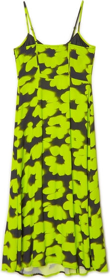 Sukienka Cropp midi gorsetowa z dekoltem w kształcie litery v