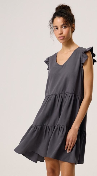 Sukienka Diverse oversize mini z dekoltem w kształcie litery v