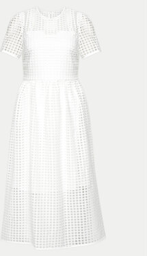 Sukienka DKNY z krótkim rękawem z okrągłym dekoltem