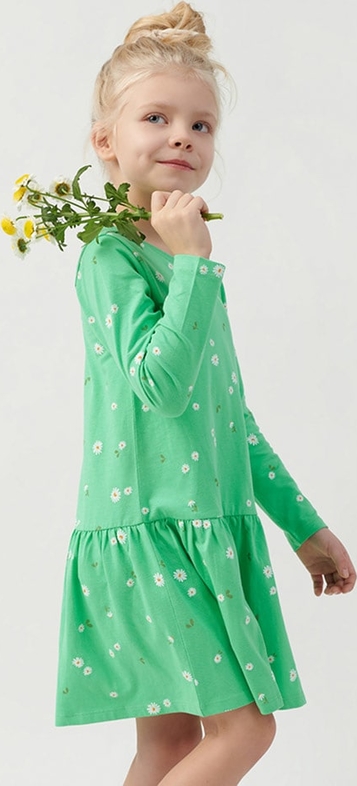 Sukienka dziewczęca Cool Club w kwiatki z bawełny