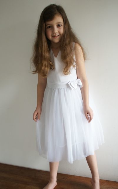 Sukienka dziewczęca LeMika z tiulu