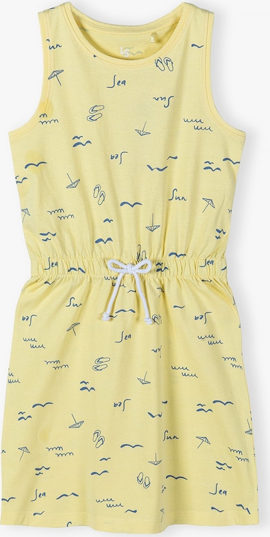 Sukienka dziewczęca Lincoln & Sharks By 5.10.15. z bawełny