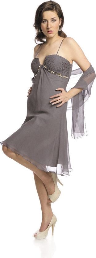 Sukienka Fokus midi z dekoltem w kształcie litery v
