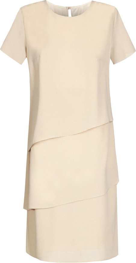 Sukienka Fokus w stylu casual mini z krótkim rękawem