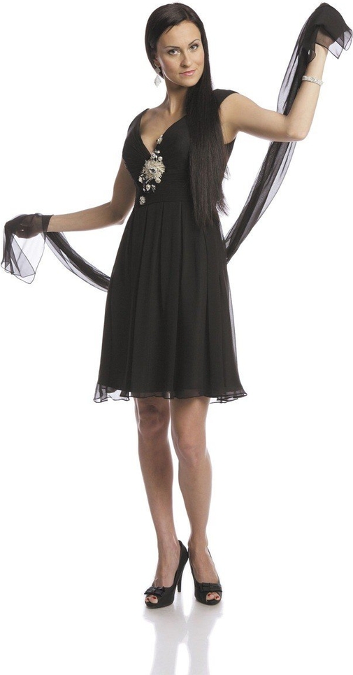 Sukienka Fokus w stylu glamour midi z jedwabiu