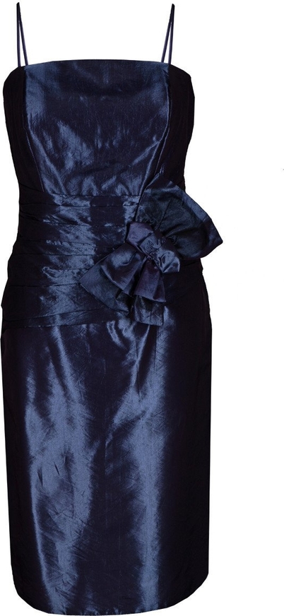 Sukienka Fokus z dekoltem w kształcie litery v midi