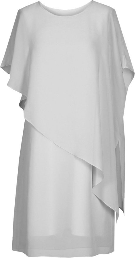 Sukienka Fokus z okrągłym dekoltem z krótkim rękawem mini