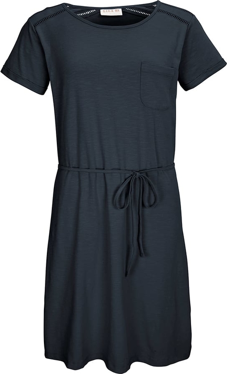 Sukienka G.i.g.a. z krótkim rękawem w stylu casual z bawełny