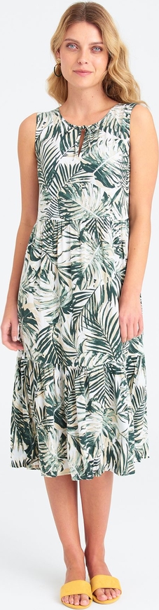 Sukienka Greenpoint w stylu casual z okrągłym dekoltem bez rękawów