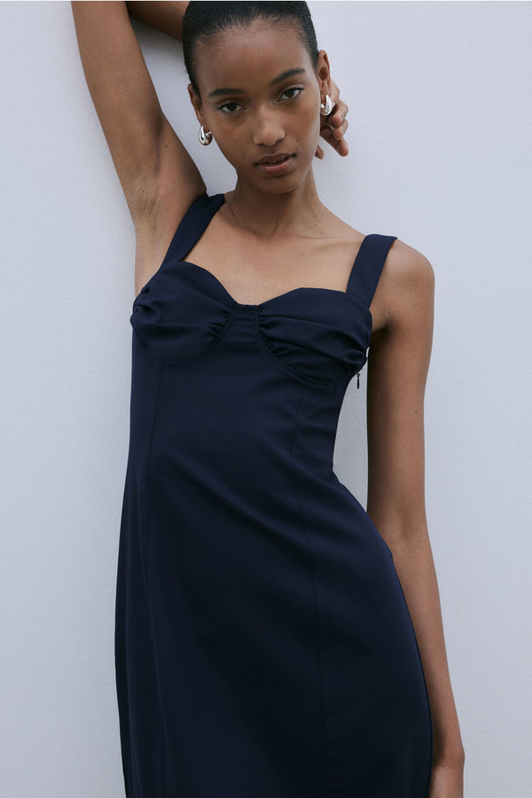 Sukienka H & M bodycon z dekoltem w kształcie litery v