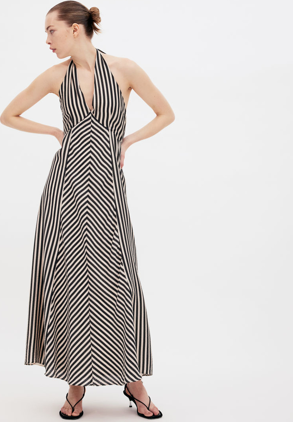 Sukienka H & M maxi w stylu casual z tkaniny