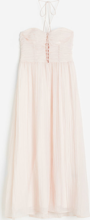 Sukienka H & M maxi z dekoltem w kształcie litery v
