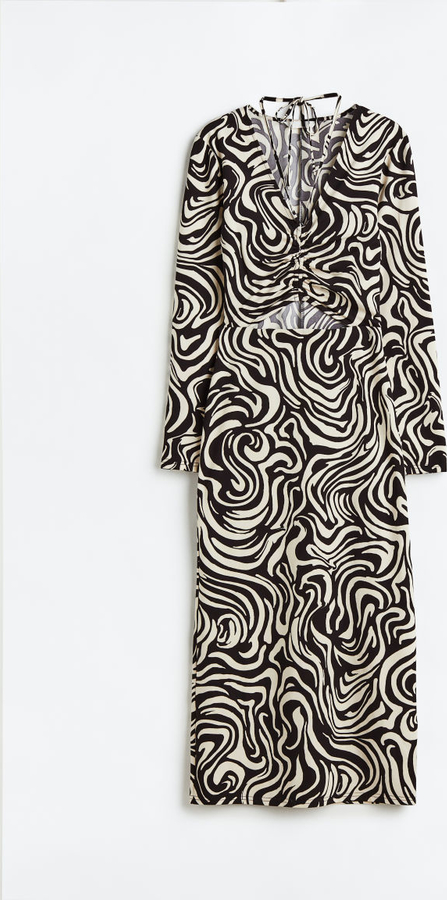 Sukienka H & M maxi z tkaniny