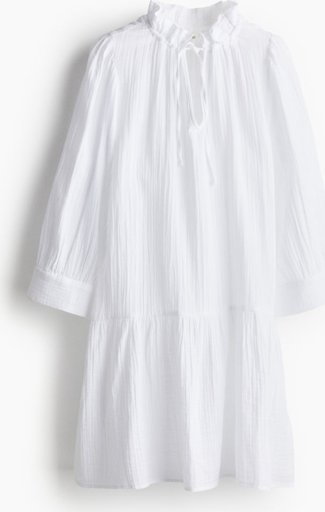 Sukienka H & M mini z długim rękawem