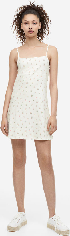 Sukienka H & M mini z dżerseju na ramiączkach