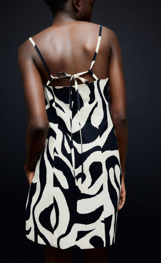 Sukienka H & M na ramiączkach mini prosta