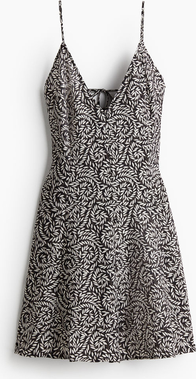 Sukienka H & M na ramiączkach z dekoltem w kształcie litery v w stylu casual