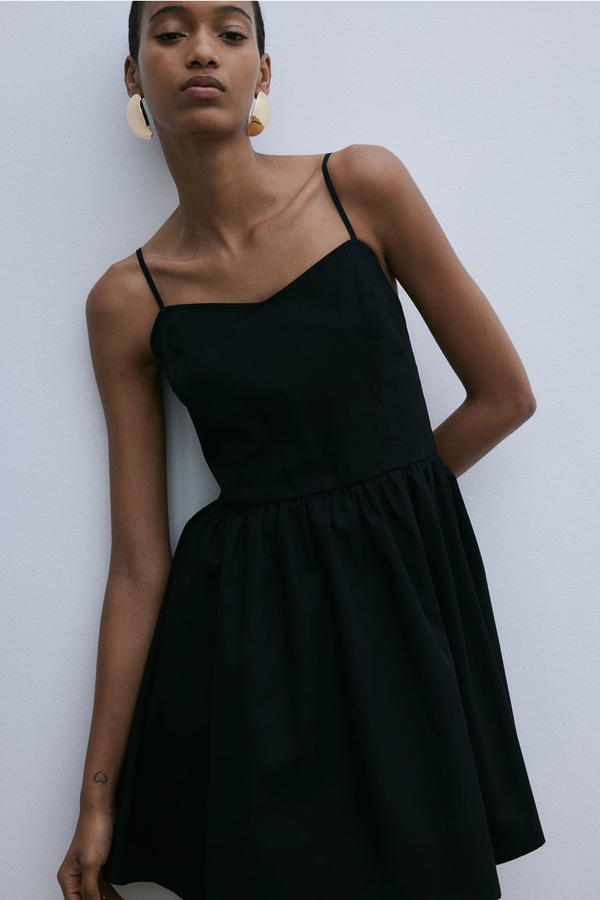 Sukienka H & M na ramiączkach z tkaniny mini