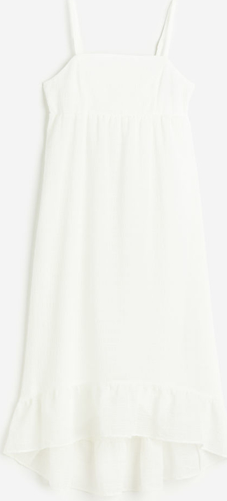 Sukienka H & M oversize w stylu casual z dekoltem w karo