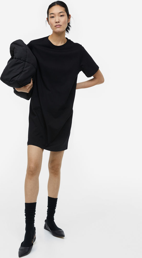 Sukienka H & M prosta w stylu casual mini