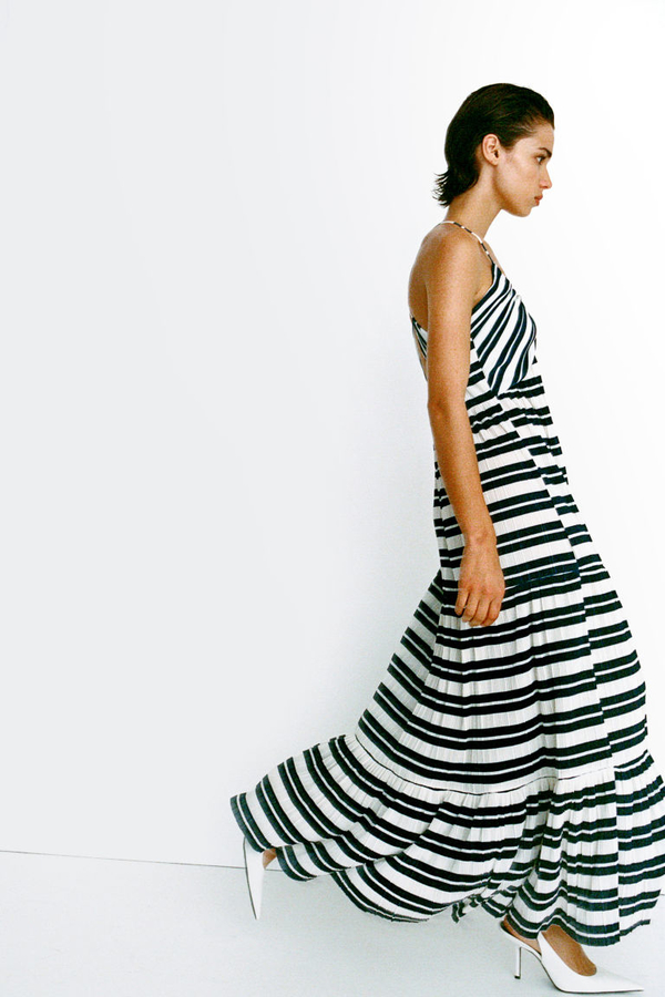 Sukienka H & M w stylu casual maxi z dżerseju
