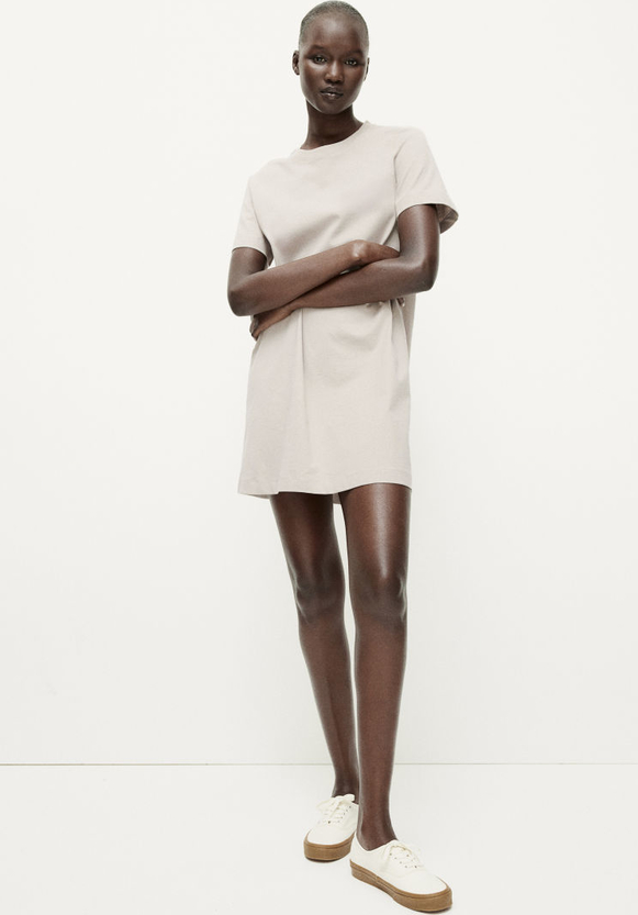 Sukienka H & M w stylu casual z długim rękawem mini